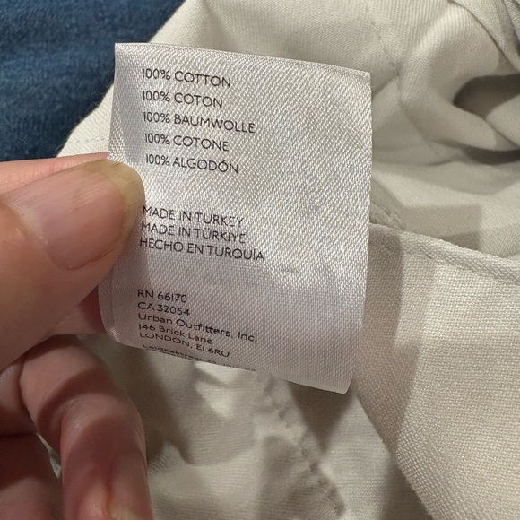 Anthropologie
Maeve Pleated
Wide Leg Chino
Pants sz 8 light beige M - Picture 8 of 9